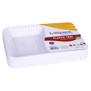 Hotpack Plastic Rectangular Tray