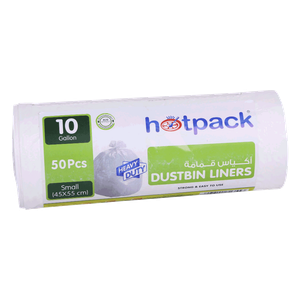 Hotpack Dustbin Liners White Roll