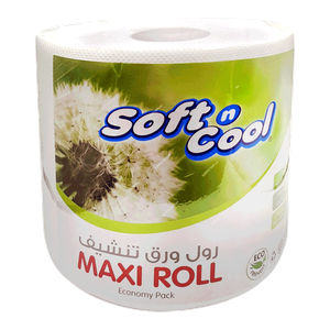 Soft n Cool Maxi Roll 1 Ply 
