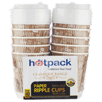 Hotpack  Printed Ripple Cups 