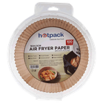 Hotpack Air Fryer Paper Brown Round Liners