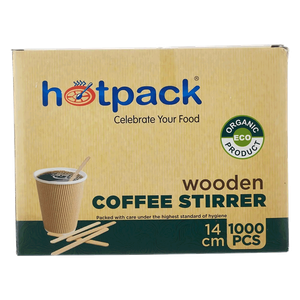Hotpack Wooden Coffee Stirrer