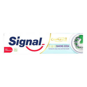 Signal Toothpaste Complete 8 With Baking Soda