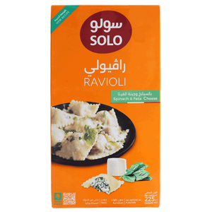Solo Ravioli Feta & Spinach 
