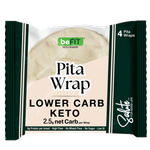 Salute Brown Pita Wrap Lower Carb Keto