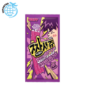 Ozzy Super Sour Jelly Straw Grape