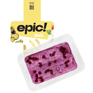 Epic! Labneh With Pomegranate & Beetroot 