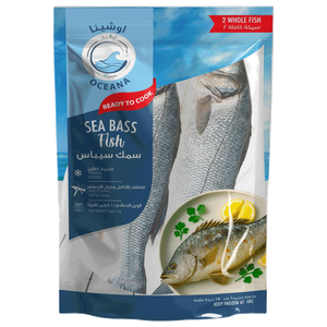 Oceana Frozen Fish Seabass Whole Fully Cleaned 