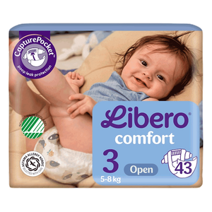Libero Comfort 3 Open Diaper