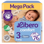 Libero Comfort 3 Open Diaper
