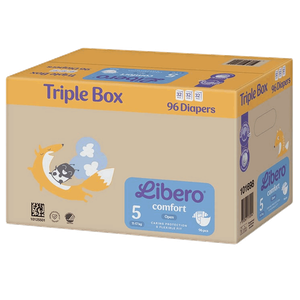 Libero Comfort 5 open diaper (TRIPLE BOX)