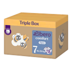 Libero Comfort 7 Open Diaper (Triple Box)