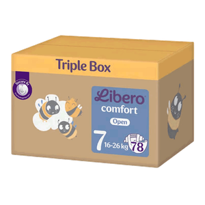 Libero Comfort 7 Open Diaper (Triple Box)