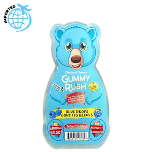 Gummy Rush Bear Blue Raspberry Tub 