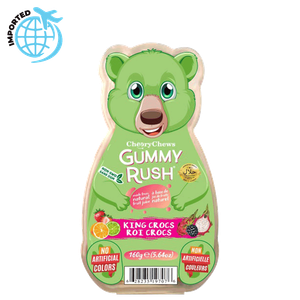 Gummy Rush Bear Green Apple Tub