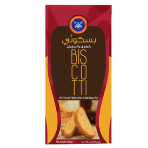 KFM Biscotti with Cardamom & Saffron