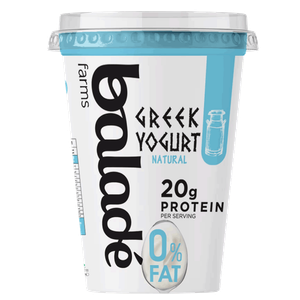 BALADE Greek Yogurt, Zero Fat, High Protein