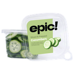 Epic! Sliced & Prepped Cucumber