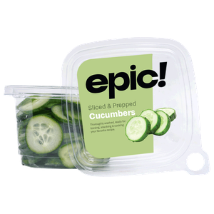 Epic! Sliced & Prepped Cucumber