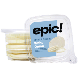 Epic! Sliced & Prepped White Onion