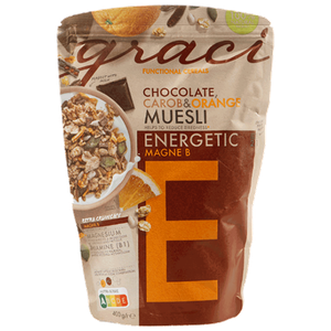 غراسي موسلي بالشوكولاتة والخروب والبرتقال