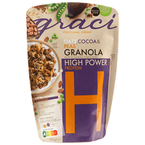 غراسي موسلي بالشوفان والكاكاو والبازلاء