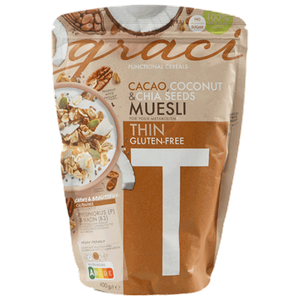 غراسي موسلي بالكاكاو وجوز الهند وبذور الشيا