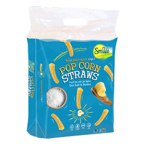 Smiles Pop Corn Straw Sea Salt & Butter