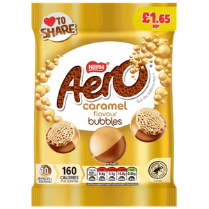 Aero Caramel Flavored Bubbles