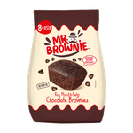 براونيز شوكولاتة طرية وغنية بقوام فدجي محضّرة بشوكولاتة بلجيكية فاخرة لتجربة فاخرة. - 200 جم