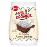 Mr. Brownie Coconut Brownies with Real Coconut Flakes