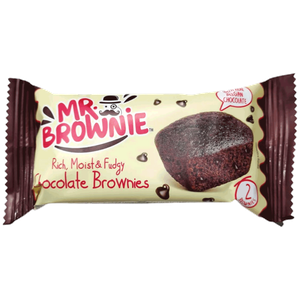 Mr. Brownie Chocolate Brownies with Belgian Chocolate