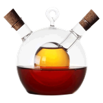 Roots Glass Oil & Vinegar Bottle