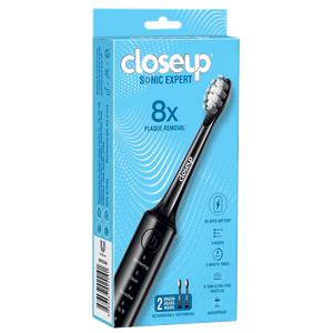 Closeup Sonic Expert Rechargeable Toothbrush - Black