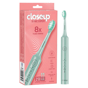 Closeup Sonic Expert Rechargeable Toothbrush - Green