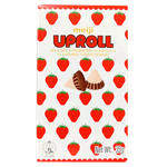Meiji UpRoll Milk & Strawberry Chocolate Biscuit