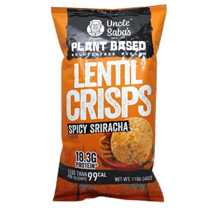 Uncle Saba's Spicy Lentil Crisps