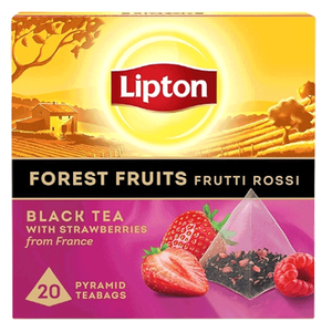 Lipton Black Red Fruit, Pyramid Tea Bags