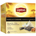 Lipton Black Vanilla Caramel, Pyramid Tea Bags