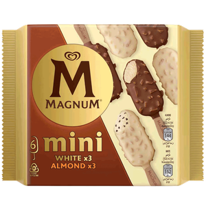 Magnum Mini White Almond Ice Cream
