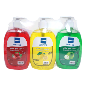 Whites Liquid Hand Soap Promo Pack Lemon, Strawberry, Green Apple Size