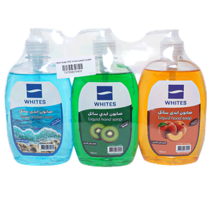 Whites Liquid Hand Soap Promo Pack Ocean Breeze, Peach , Kiwi