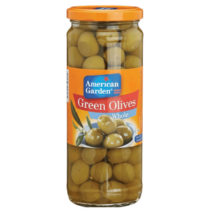 American Garden Whole Green Olives