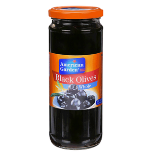 American Garden Whole Balck Olives