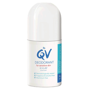 Qv Fragrance Free Deodorant Roll On for Sensitive Skin