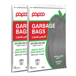 Papco 50 Gallons Garbage Bags - 103 x 84 cm
