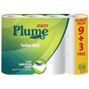 Papco Plume 3Ply Toilet Roll