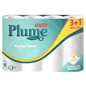 Papco Plume 3Ply Kitchen Towel
