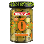 زيتون أخضر منزوع النوى بنكهة البرتقال والروزماري من مداما