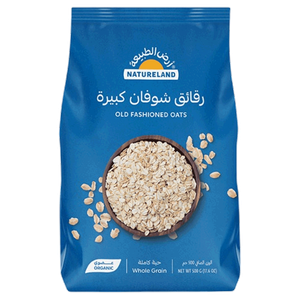 رقائق الشوفان العضوي من أرض الطبيعة